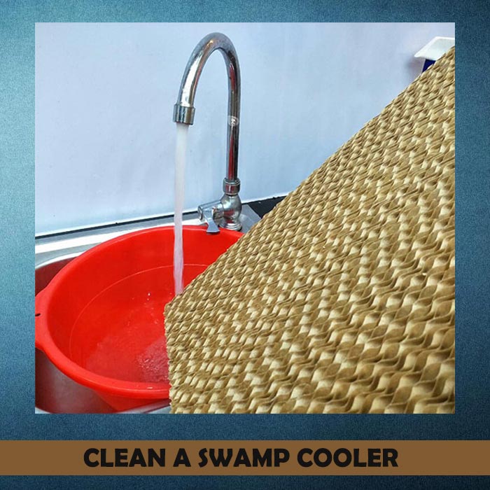 How to clean a swamp cooler