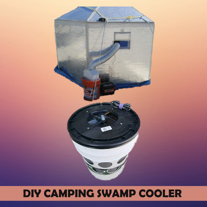 Diy camping swamp cooler