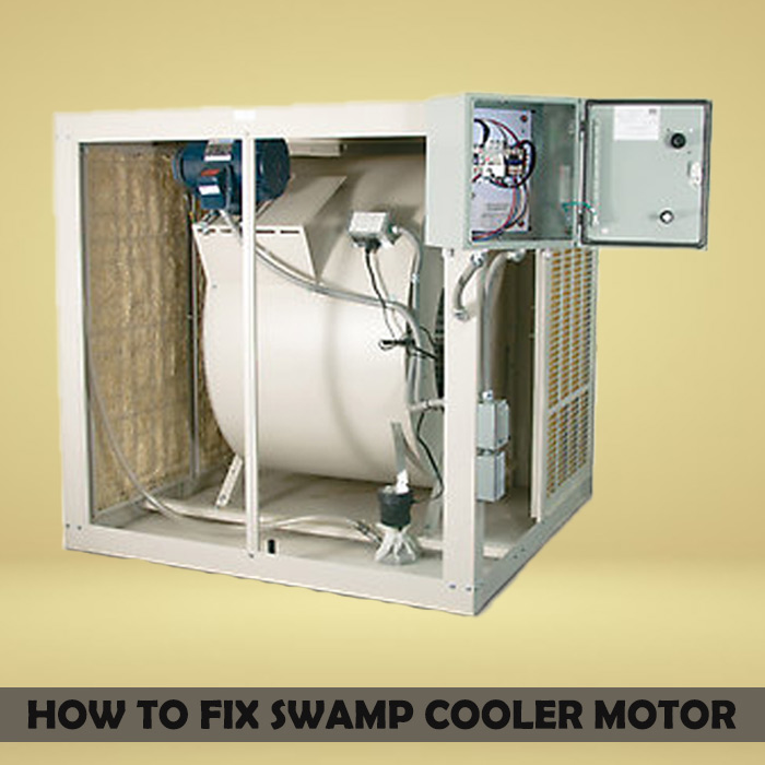 How to fix swamp cooler motor