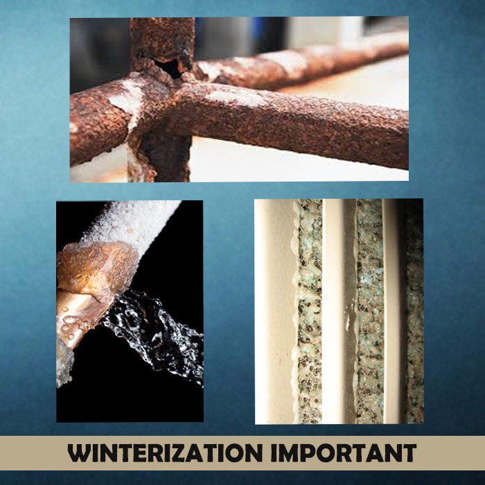 why winterization of swamp cooler is important