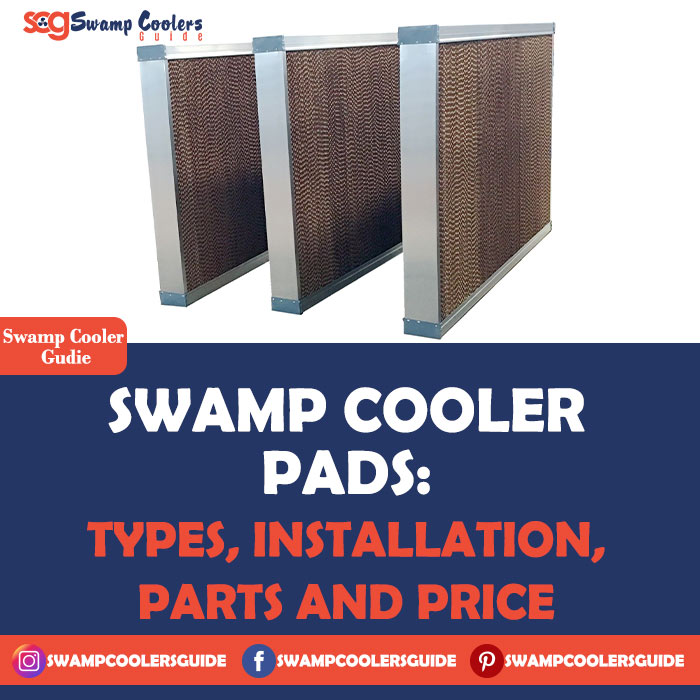 Swamp cooler pads