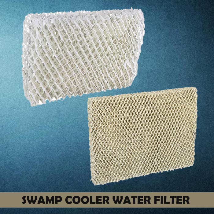 Swamp cooler water filter